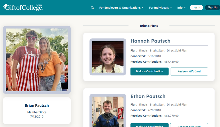 College Savings Platform